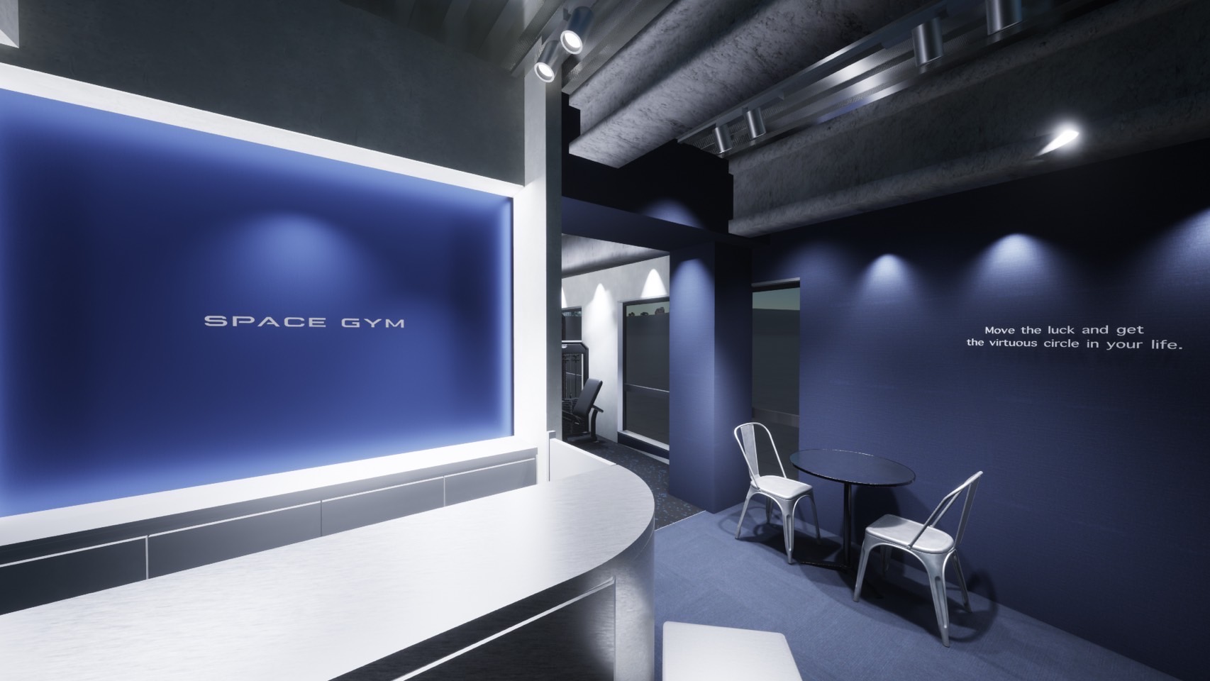 SPACE GYM福岡天神店 店内イメージ(ボディメイク向けトレーニング)